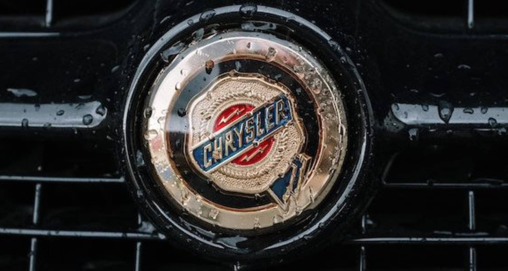 Chrysler logo on car