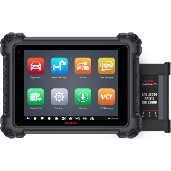 Autel IA700AST with MaxiSys MS 909 diagnostic tablet